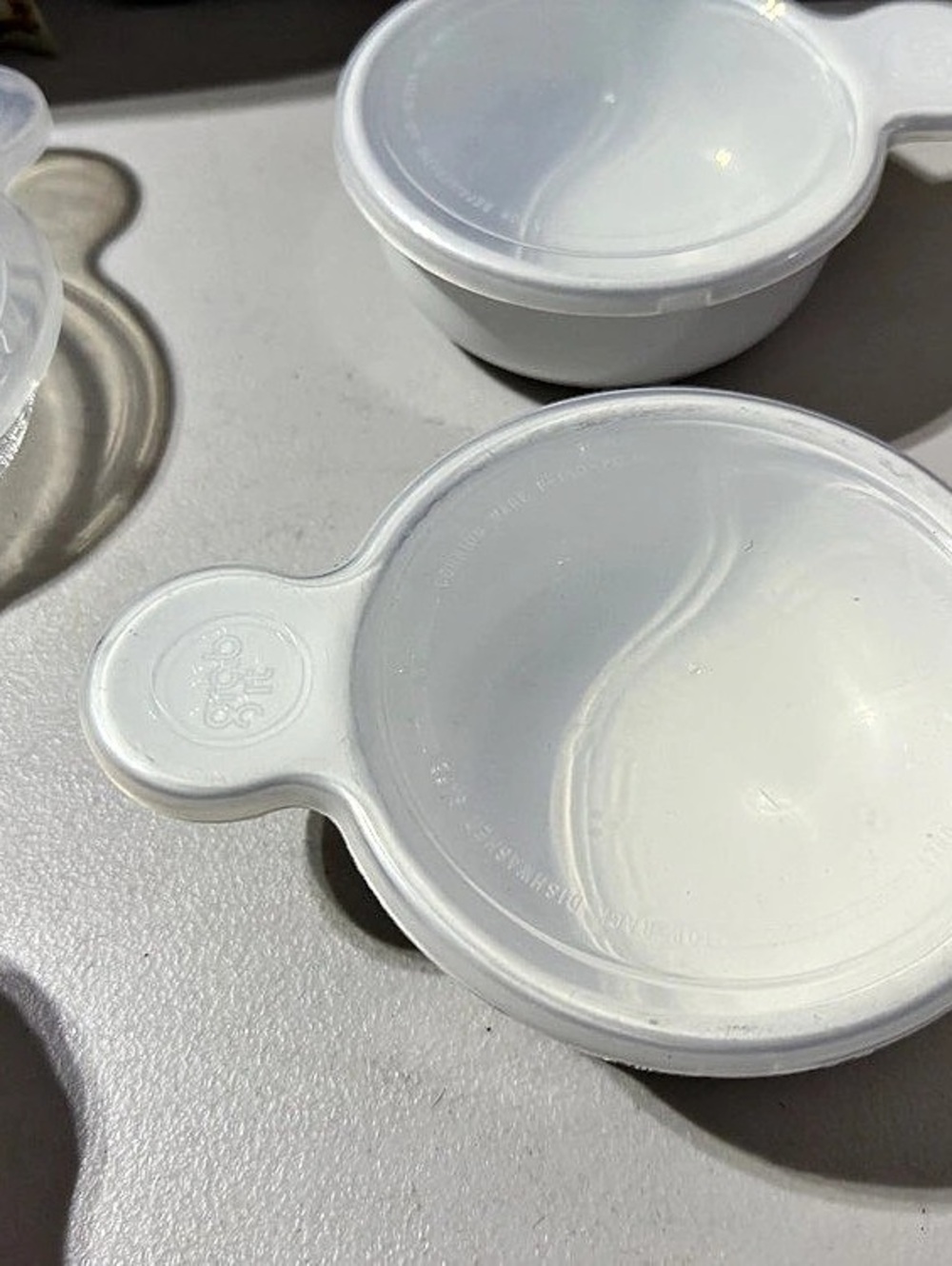 CorningWare Grab-It Bowl P-150-B White & Clear Cookware Set of 2